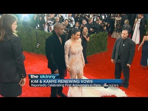 Kim & Kanye Will Renew Their Vows