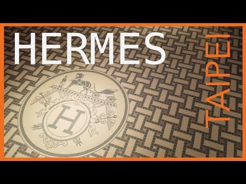 에르메스 팔찌 10억??? 타이페이 매장 오프닝 첫 날 갔어요! Hermes Taipei Flagship Opening! 台北愛馬仕
