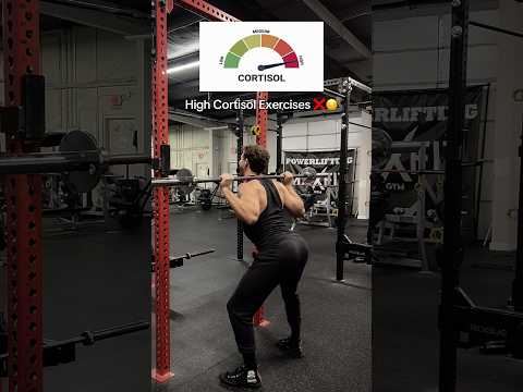 High cortisol vs low cortisol exercises
