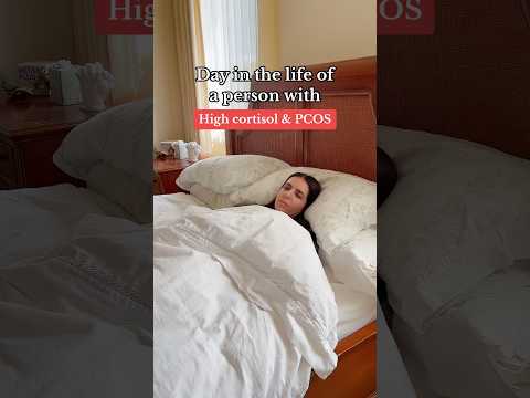 Day in the life with high cortisol & #PCOS
