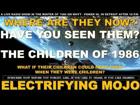 WHAT IF THE CHILDREN OF THE CHILDREN OF 1986 COULD HEAR THEM ON LIVE RADIO, WINTER OF 86.WHYT-96.3