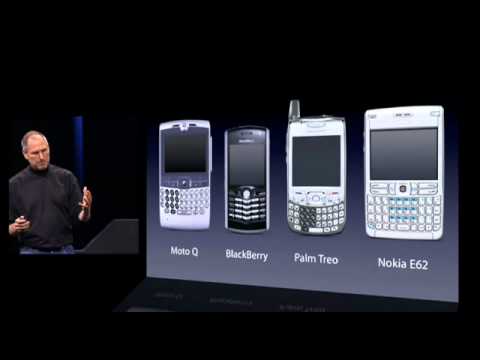 Steve Jobs introduces the iPhone (2007)