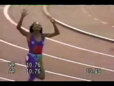 Flo-Jo’s 100m World Record