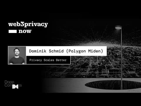 Privacy Scales Better - Dominik Schmid