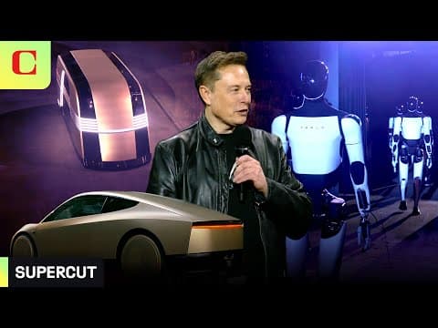 Tesla Cybercab + Robovan Reveal