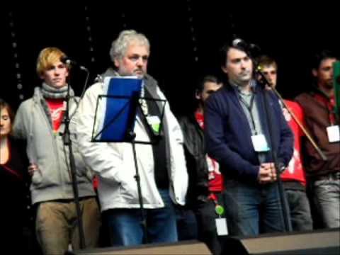 één minuut stilte op gentse feesten 2011