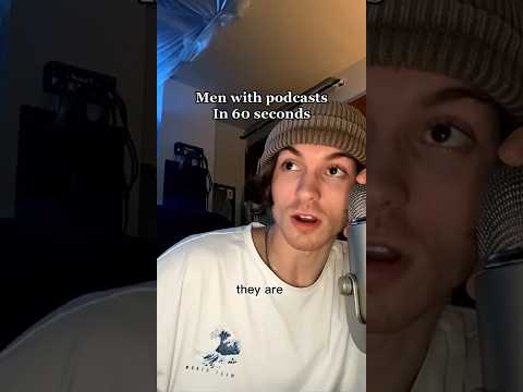 Alpha male podcasts (parody)