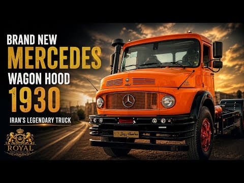 The Legendary Mercedes-Benz Wagon Hood 1930 | Iran