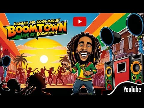 Damian Jr Gong Marley live on stage at Boomtown 2024 (highlights)