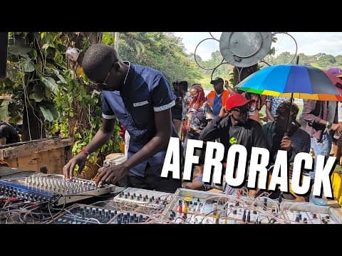 Afrorack : le corps de la machine (interview et live session)