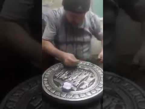استاد قلم زنی اصفهان