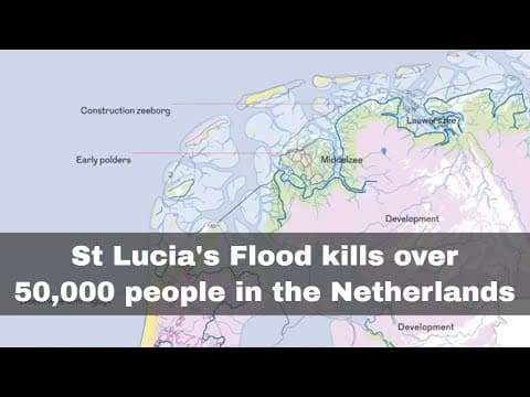 The St. Lucia's flood
