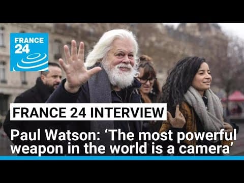 ‘The most powerful weapon in the world is a camera’, anti-whaling activist Paul Watson says