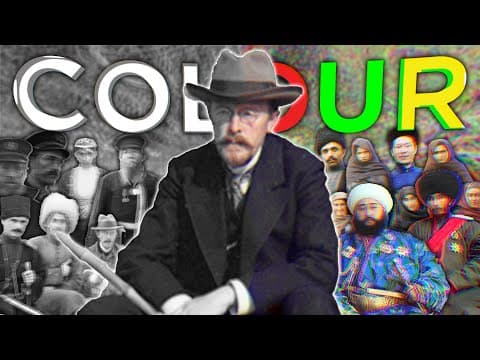 Sergey Prokudin-Gorsky and the Techniques Behind Early Colour Photography