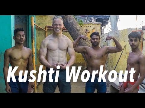 Lucknow Akhara - Traditional Kushti Wrestling workout