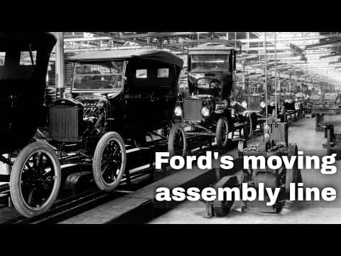 Moving Assembly Line at Highland Park