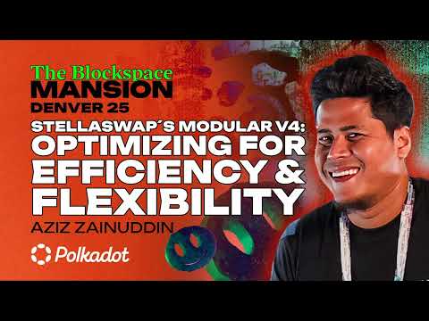 "StellaSwap’s Modular V4" Aziz Zainuddin, Co-Founder, Stellaswap - The Blockspace Mansion ETH Denver
