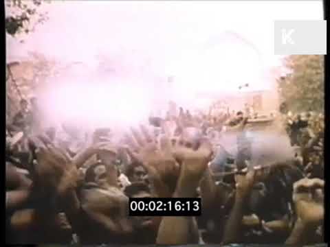 Late 1970s Iran, Anti USA Protests, Iran Revolution