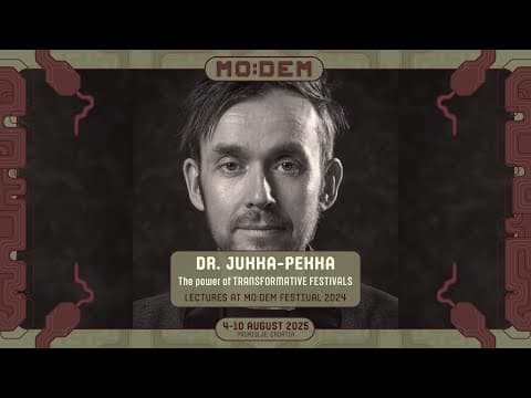 Jukka-Pekka Heikkila on transformative festivals