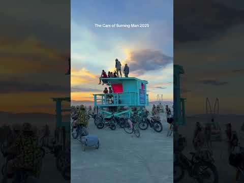 Burning Men cars 2025…#burningman #burningman2025 #festival #edm #electronicmusic #dj