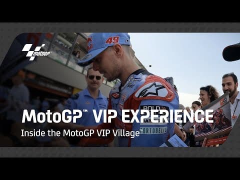Inside the MotoGP VIP Village™ 👀