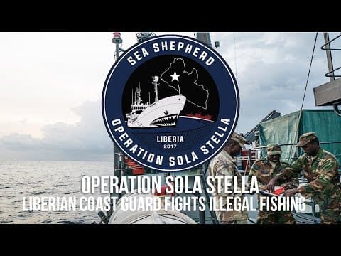 Liberian Coast Guard Fights Illegal Fishing