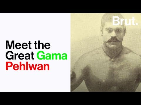 Meet the Great Gama Pehlwan