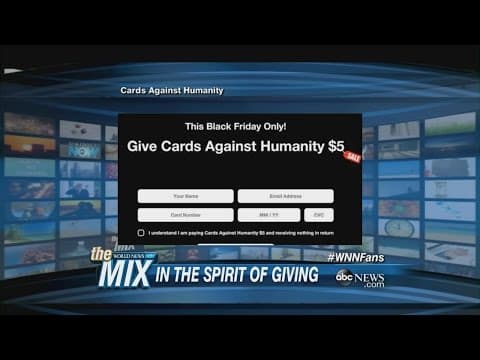 Cards Against Humanity sells nothing for $5