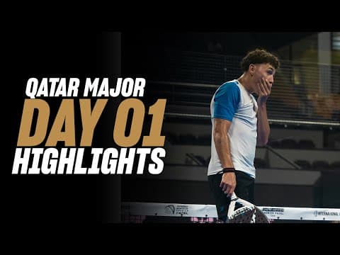 Ooredoo Qatar Major Premier Padel : Day 1 – Round of 64–Men's Highlight