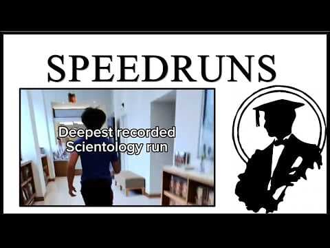 Scientology speedruns are insane (Lessons in Meme Culture)