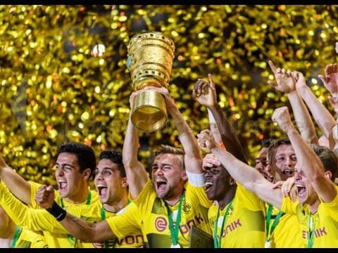 DFB-Pokal final 2017 - win and trophy ceremony