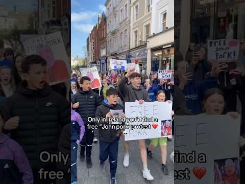 John Pork protest in Dublin (Eoghan Kelly)
