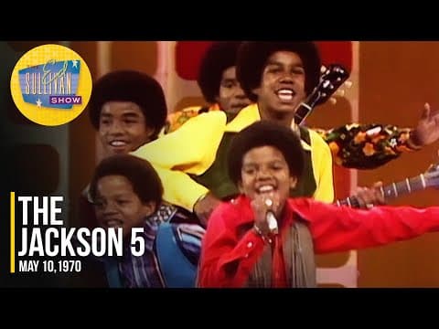 Jackson 5 — "The Love You Save" (Ed Sullivan)