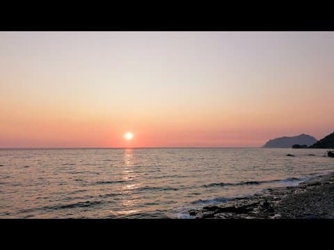Sunset over Corfu