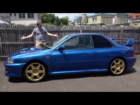 The Subaru Impreza 22B STi is an Impreza for Supercar Money