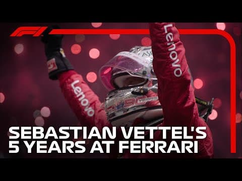 Sebastian Vettel's Ferrari Career: 2015-2020