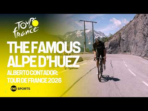 A double dose of Alpe d’Huez awaits the riders 👀 | Alberto Contador recon