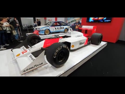 Ayrton Senna's & Alain Prost's 1988 McLaren MP4/4 Formula 1 Car Full Video View