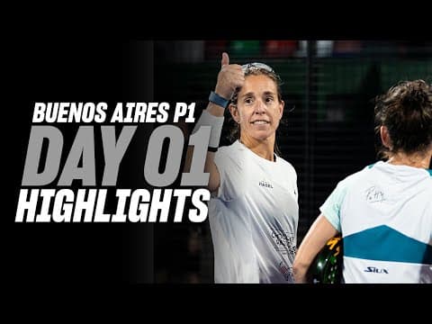 Buenos Aires Premier Padel : Day 1 – Round of 64–Women's Highlight