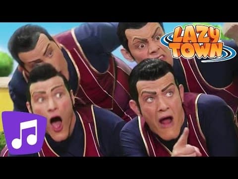 25 · Lazy Town | We are Number One Music Video Videos For Kids