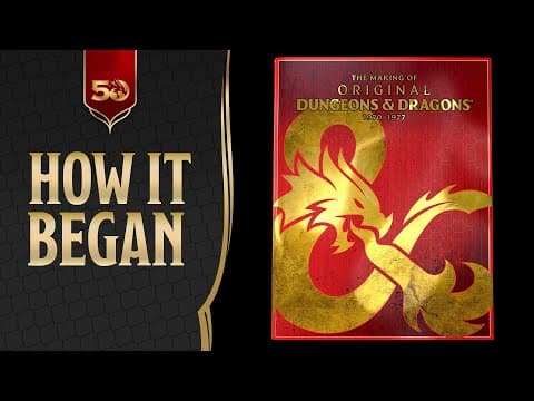 How Dungeons & Dragons started