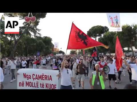 The protest reaches Tirana — 1 June