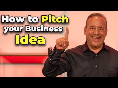 Stop Pitching Your Business Idea Until You Do THIS