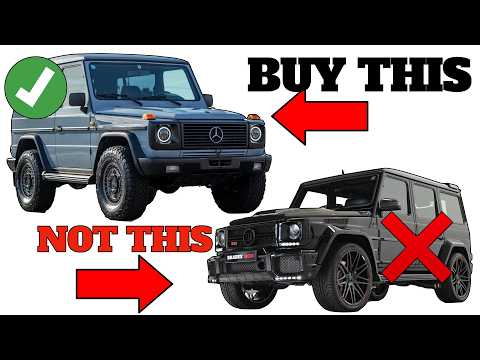 Used G-Class buyer's guide filmed in Austria