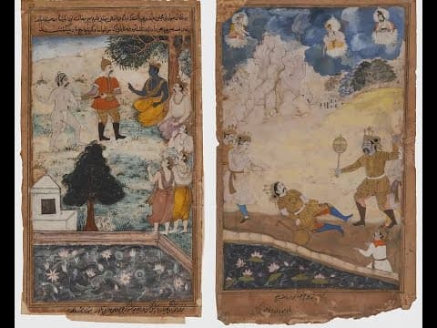 The Razmnama: the Mahabharata in Persian