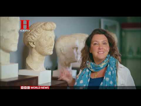 Bettany Hughes at Butrint