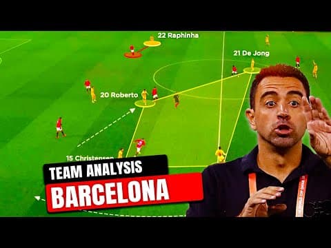 How Xavi rescued Barcelona with his tactics