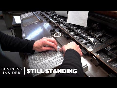 The last handmade press in America
