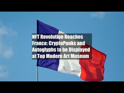 Xavier Rey (director, Centre Pompidou) — Centre Pompidou acquires 18 NFTs