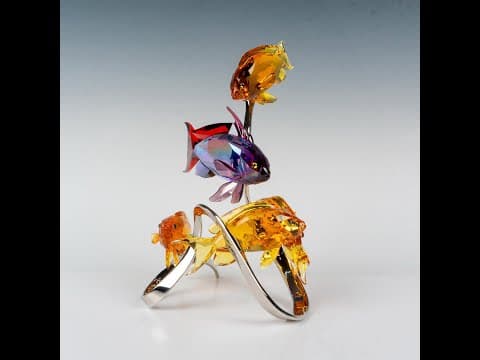 Sea Goldies crystal figurine